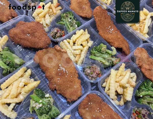 Fish & Chips with Broccoli